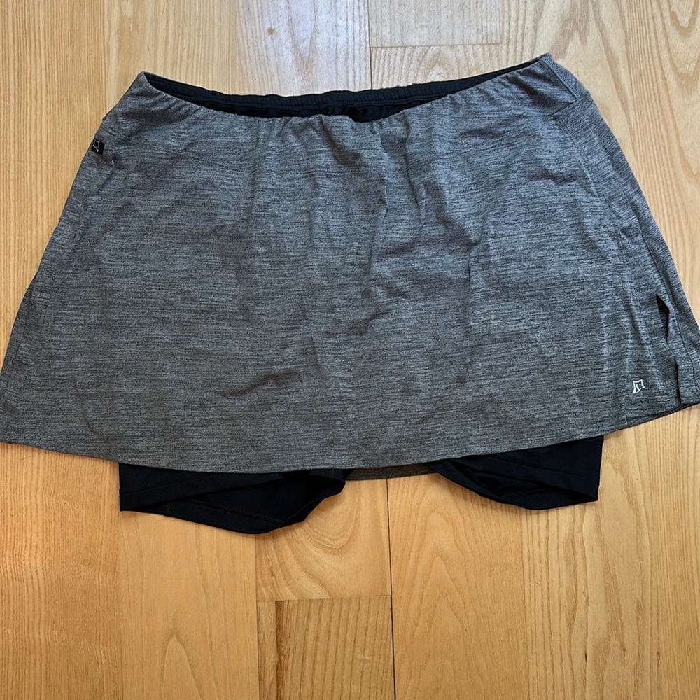 SkirtSports Heathered Gray Skater Skirt